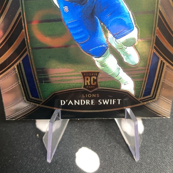 D’Andre Swift Rookie Card Club Level Select Silver Lions Eagles Bears Beautiful - Picture 6 of 8